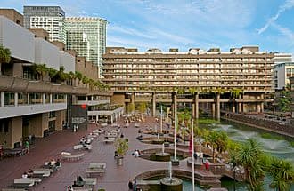 Barbican taxi passenger travelling with Bluebird Cars