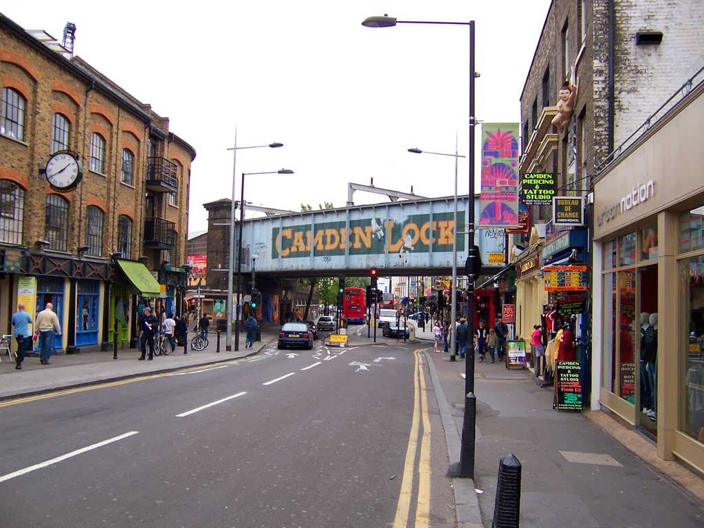 Camden taxi passenger travelling with Bluebird Cars