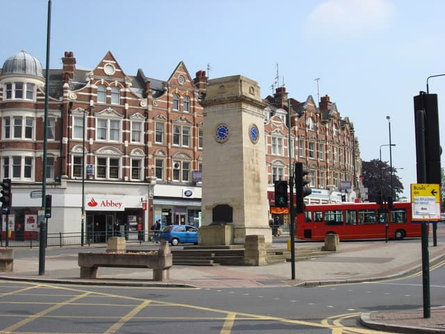 Golders Green taxi passenger travelling with Bluebird Cars